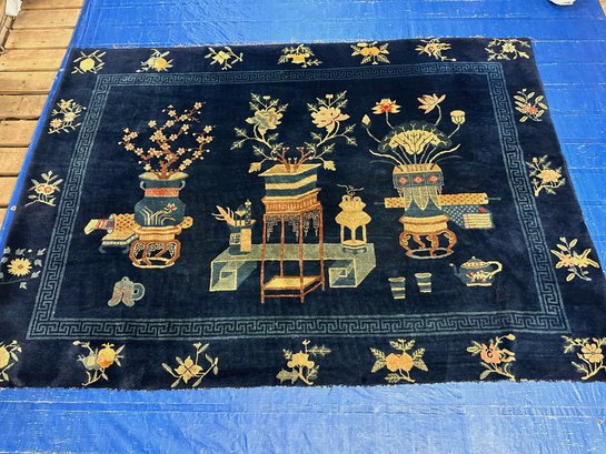 Hand Knotted Chinise 5.7x8 Ft #4864