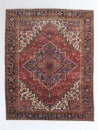 Hand Knotted Heriz Rug 8 X 10.2 Ft.  #10020