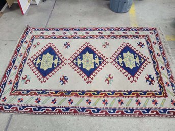 Hand Knotted Kazak Rug 8.5x5.4 Ft.   #1184.