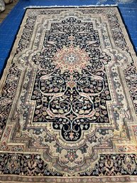 Hand Knotted Agra Tabriz Rug 6x9 Ft.  #1058.
