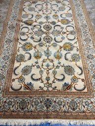 Hand Knotted Persian Kashan Rug 7x4.6 Ft.  #1098.