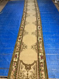 Hand Knotted Agra Tabriz Rug 2x18 Ft.  #1131