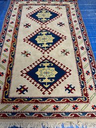 Hand Knotted Kazak Rug 8.5x5.4 Ft.  #1215