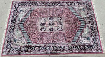 Hand Knotted Agra Tabriz Rug 6x4 Ft   #1226