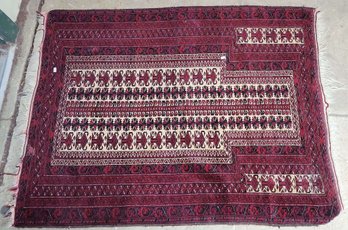 Hand Knotted Persian Balouch Rug 3.3x4.4 Ft.