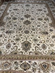 Hand Knotted Oushak Rug 11.8x15 Ft. #4893