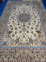 Hand Knotted Persian Tabriz Rug 6.10x10 Ft. #5009