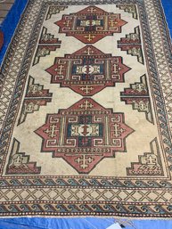 Hand Knotted Shirvan Rug 8.8x5.10 Ft   #4112