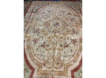 Hand Knotted Wool Chinise Rug 159'x109'.  #3228.