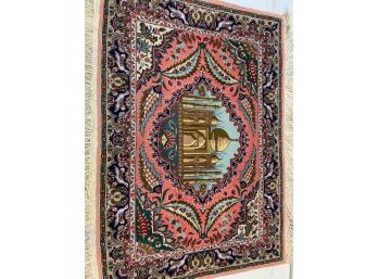 Hand Knotted Persian Tabriz 38'x26'.  #3258.