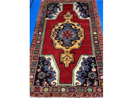 Hand Knotted Persian Bahkteri Rug  84'x50'. #3352