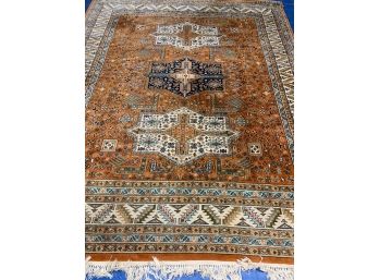 Hand Knotted Agra Rug 120'x96'. #3391.