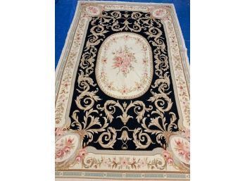 Hand Knotted Aubusson Rug 108'x64'. #3340