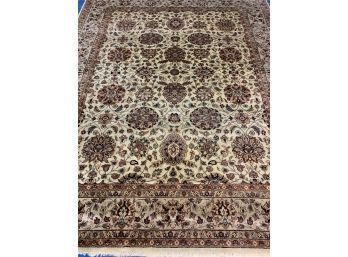 Hand Knotted Wool Agra Rug  120'x96'.  # 3357