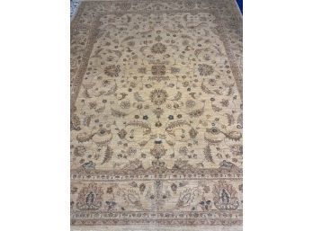 Hand Knotted Wool Oushak Rug 96'x72'.  # 3318