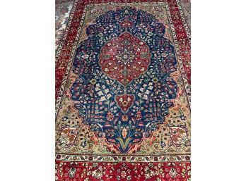 Hand Knotted Persian Tabriz Rug  120'x76'. #3316