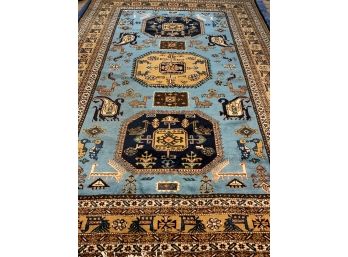 Hand Knotted Persian Ardebil  Rug  144'x108'.  # 3362
