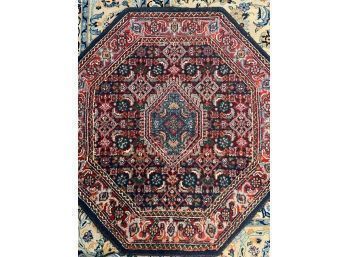Hand Knotted Indo Tabriz Octagon Rug 60'x36'  # 3337