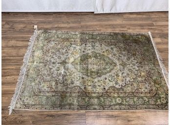 Hand Knotted Persian Sik&Wool Tabriz  72'x48'.   #4231