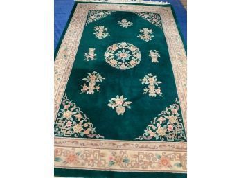 Hand Knotted Chinise Rug 108'x72'.  #4125.