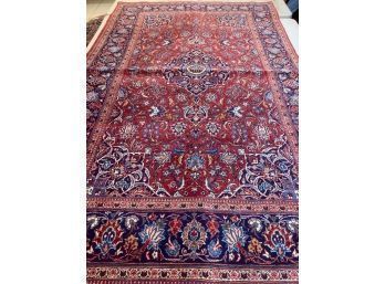 Fine Hand Knotted Persian Kashan Rug  84'x50'     #4105.