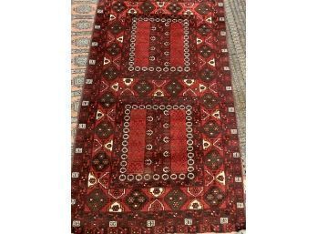 Hand Knotted Persian Balouch Rug 78'x50'.  #4102.