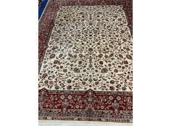 Hand Knotted Indo Tabriz Rug  120'x96' #4043