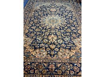 Fine Hand Knotted Persian Kashan Rug 120'X90'.    #4165.