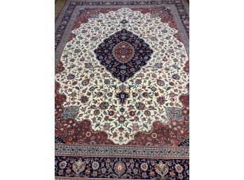 Fine Hand Knotted Persian Tabriz Rug 144'x108 '  #4163