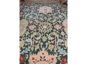 Hand Knotted Flat Woven Agra Heriz Rug  216'x144'.     #4435.