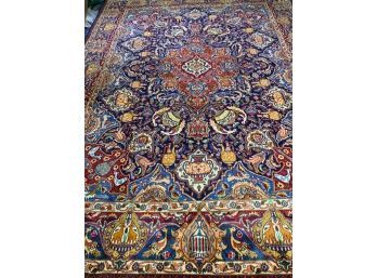 Hand Knotted Persian Hunting Design Tabriz Rug 156'x114'   #4511