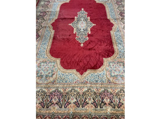 Hand Knotted  Persian Kermen  Rug 196'x120-  #3009