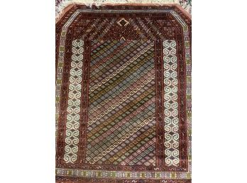 Hand Knotted Persian Turkman Rug  # 41'x51'