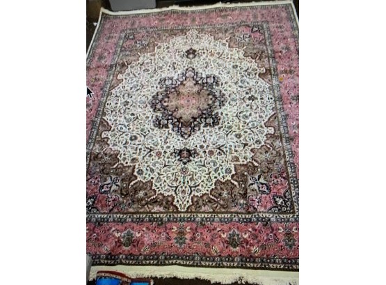 Fine Hand Knotted Persian Tabriz Rug  177'x127'.   #4605