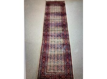 Hand Knotted Tabriz Rug 120'x31'.  #2611