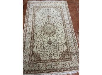 Hand Knotted Persian Kashan Rug  84'x53'.   #4542