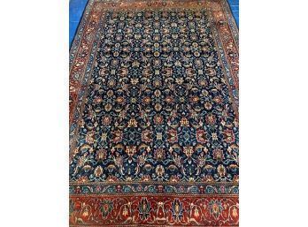 Hand Knotted Persian Qum Rug 112'x72'.    #4570