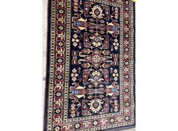 Hand Knotted Turkman Rug 64'x39'.  #4130