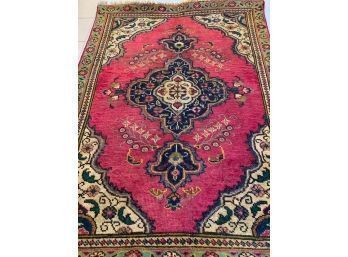 Hand Knotted Persian Tabriz Rug  670'x36'   #4551