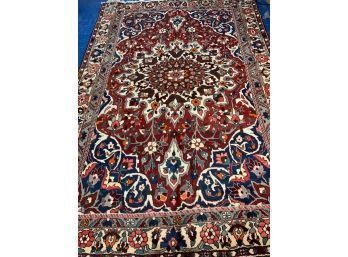 Hand Knotted Persian Bahkteri Rug 120'x84'.  #4573.
