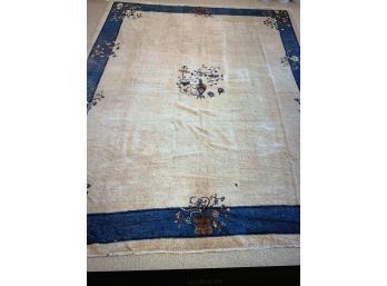 Hand Knotted Chinise Rug 144'x108'.  #4615