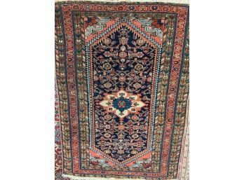 Antique Hand Knotted Persian Hamedan 60'x36'.  #4636