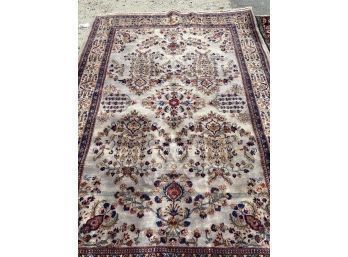 Antique Hand Knotted Persian Sarouk Rug 108'x72'   #4623
