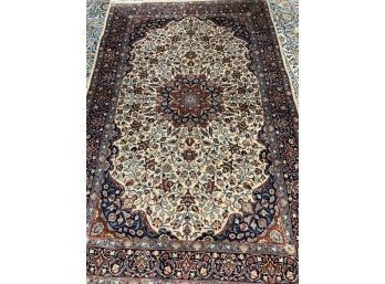 Hand Knotted Persian Tabriz Rug  87'x55'. #4607.