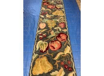 Hand Knotted Tibetian Rug 120'x34'.  #4522.