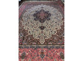 Fine Hand Knotted Persian Tabriz Rug  177'x127'.   #4605