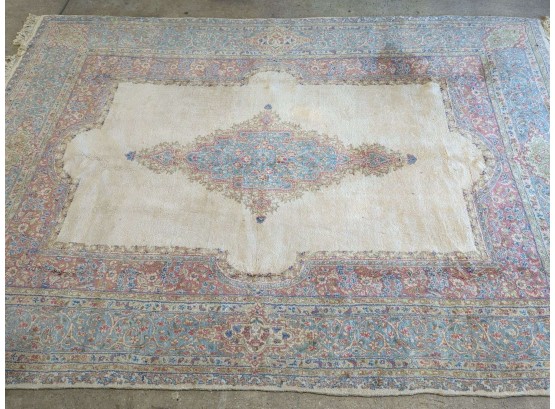 Hand Knotted Persian Kermen Rug 144'x108'.  #4720