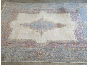 Hand Knotted Persian Kermen Rug 144'x108'.  #4720