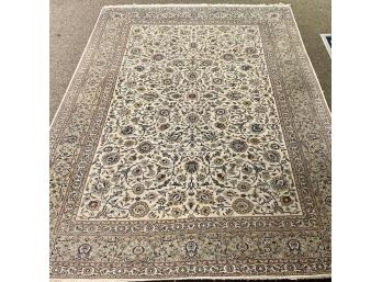 Hand Knotted Persian Kashan Rug 154'x100'. # 4646.