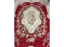 Hand Knotted Needlepoint Rug 180'x131'.  #3062.